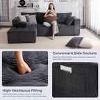 MAXYOYO Modular Sectional Sofa Couch, L Shaped Modern Cloud Couch - Image 6