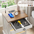 Farmhouse Night Stand Set 2 - Image 4