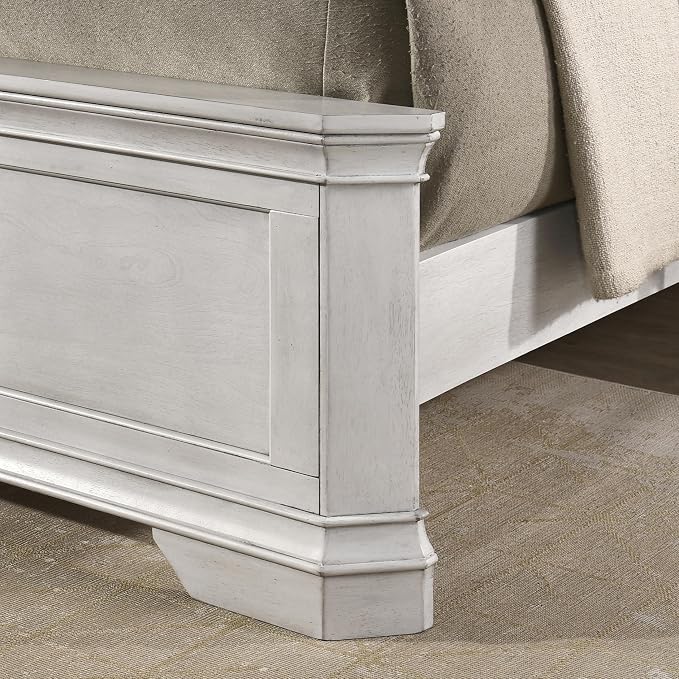 Roundhill Furniture Maderne Wood Panel Bed - Image 7