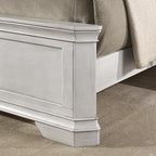 Roundhill Furniture Maderne Wood Panel Bed - Image 7