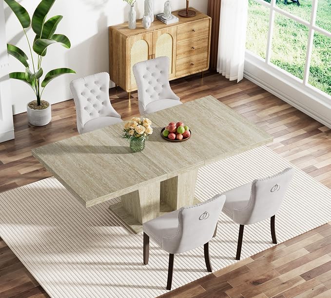 Henf 5 Pieces Extendable Dining Table Set - Image 2