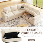85 Inch Modular Sectional Sofa - Image 6