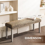 Solid Wood Acacia Indoor Bench - Image 2