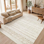 cotiled Boho 7x9 Area Rug for Living Room: Large Moroccan Washable Rug | Solve by COTILED