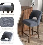 VKNOW Bar Stools Set of 6, Modern Counter Stools - Image 8