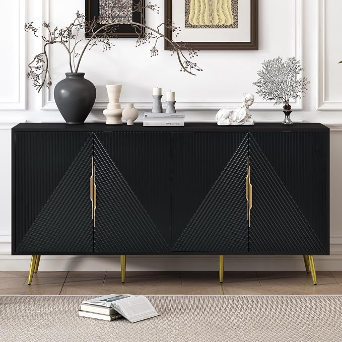 Stylish Swith Wave Geometric Design, Conical Legs, Adjustable, Suitable by Unknown
