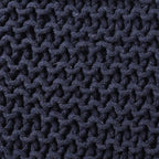 REDEARTH Square Hand Knitted Pouf - Image 5