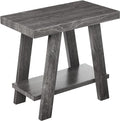 Roundhill Furniture Athens Contemporary Wood Shelf Side Table by RoundhillFurniture