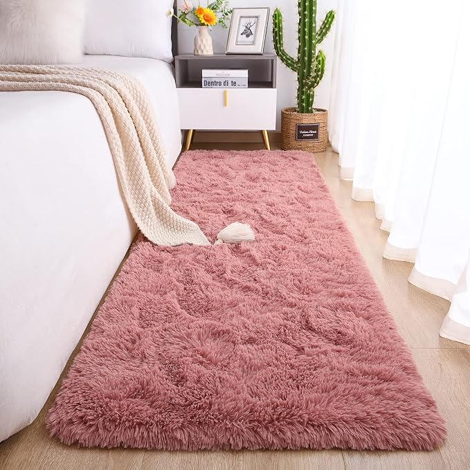 Chicrug Soft Runner Rug for Bedroom Living Room Plush Fluffy Rugs 2x6 | Shag by ChicrugHomeDecor