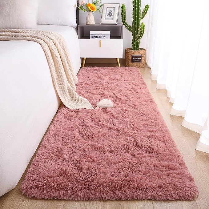 Chicrug Soft Runner Rug for Bedroom Living Room Plush Fluffy Rug 2x8 | Shag by ChicrugHomeDecor