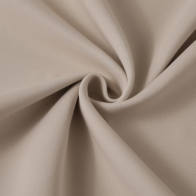 Pinch Pleated Window Curtain Panels 104 Inches Long Light Blocking Solid Custom - Image 7