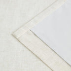 Vision Home Natural Pinch Pleated Full Blackout Curtains Linen Blended Room - Image 7