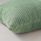 Topfinel Corduroy Throw Pillow Covers Pack of 2 LightGreen 22"x22" No Insert - Image 5