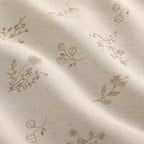 Boho Floral 100% Blackout Curtains 84 Inch 2 Panels Beige | Farmhouse Vintage - Image 4
