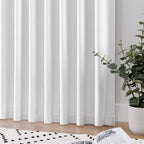 Joydeco Faux Linen Blackout Curtains - Image 5