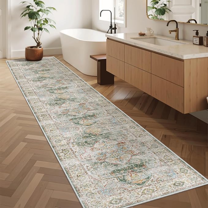 Madane Washable Runner Rugs 2x10 Long - Image 3