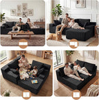 GRUSIGN Cloud Sectional Boneless Couches - Image 3