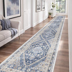 3x14 Runner Rug Non Slip, Washable Hallway Runner Rug, Living Room, Extra Long - Image 4