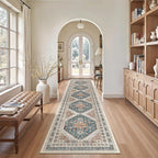 Madane Washable Runner Rugs 2x12 Long by Madane