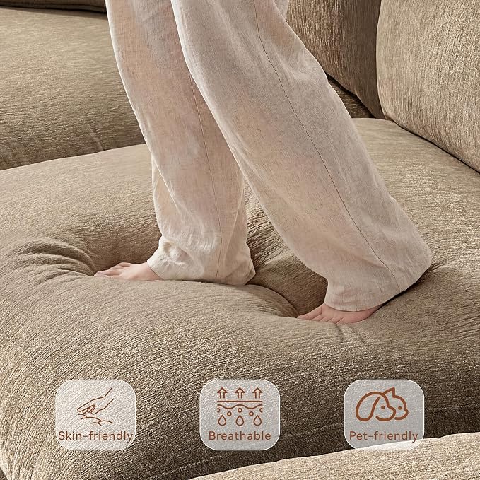 Ihanherry Cloud Sectional Couches - Image 6