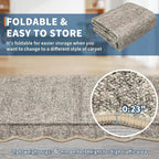 GarveeHome Scalloped Washable Non-Slip Soft Round Rug 4 ft - Image 7