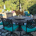 Sqodok Outdoor Cushion Covers 24x22 inch, Wicker Chair - Image 7
