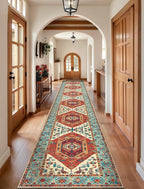SERISSA 2'6"x16' Washable Non Slip Boho Runner Rug by SERISSAHomeDecorCollection