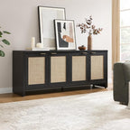SICOTAS TV Stand for Living Room Boho Entertainment Center for Bedroom - Image 6