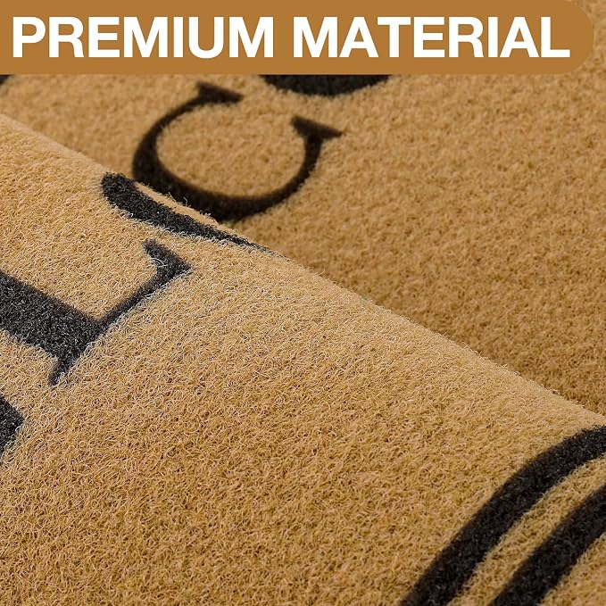 OLANLY Front Door Mat, Low Profile Doormat, Stain and Fade Resistant, - Image 7