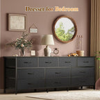 Huuger 63 Inch Dresser for Bedroom, Long Dresser - Image 7