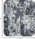 RELEANY Washable Round 6ft Area Rug - Image 2