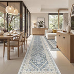 Washable Runner Rug 2.5x14, Long Kitchen Rugs Non-Slip, Soft Hallway Runner - Image 5