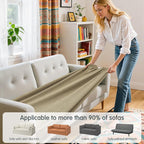 Hokway Couch Cushion Covers Stretch Cushion Covers Sofa Seat Cushion Slipcover - Image 4