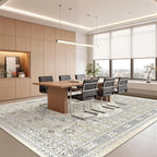 10x14 Area Rugs for Living Room, Large Washable Rug, Dining Room, Low Pile - Image 8