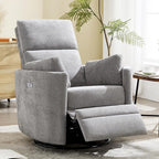 Power Recliner, Nursery Swivel Glider Rocking Chair - Image 7