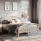 SHA CERLIN Queen Size Metal Platform Bed Frame - Image 3