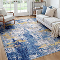 RELEANY Washable Square 7'x7' Area Rug by RELEANY