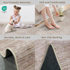 3x10 ft Hallway Runner Rug – Non-Slip Washable Long Carpet Runner - Image 5