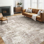 LOONGRUG 6x8 Area Rug Washable Neutral Modern Living Room Rugs Brown Beige | by LOONGRUG