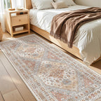 3x8 Runner Rug Non Slip, Washable Hallway Runner Rug, Nursery Room, Soft Runner - Image 3
