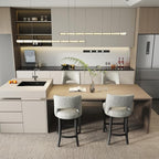 VKNOW Bar Stools Set of 4, Modern Counter Stools - Image 7