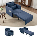 Iroomy 5-Level Adjustable Convertible Sleeper Chair, 3-in-1 Corduroy Pull Out by Iroomy