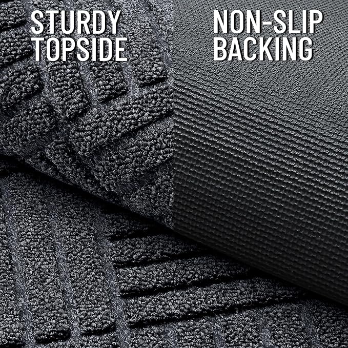 OLANLY Front Door Mat Outside Entrance 47x23, Waterproof Heavy-Duty Doormat | - Image 4