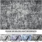 5x7 Area Rugs for Living Room Washable Bedroom Dining Room Black Grey | Modern - Image 7