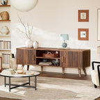SUPERJARE TV Stand for 55 Inch TV, Entertainment Center - Image 3