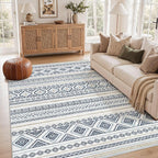 cotiled Boho 6x8 Area Rugs for Living Room: Soft Moroccan Washable Rug | Stain by COTILED