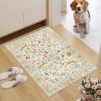 DUKINO 2x3 Entryway Rug, Washable Door Mat Animal Rug - Image 3
