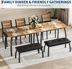 IDEALHOUSE 43'' Dining Table Set - Image 7