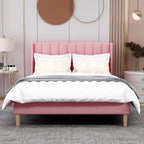 AGARTT Upholstered Platform Bed Frame Full Size - Image 3