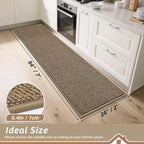 BEQHAUSE Kitchen Runner Rugs 24"x84", Kitchen Mats - Image 2